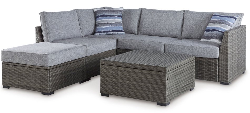 4 Piece Outdoor Sectional