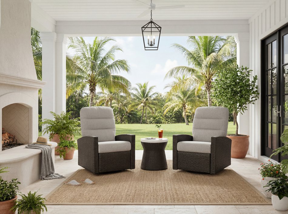 3 Piece Outdoor Chat Set