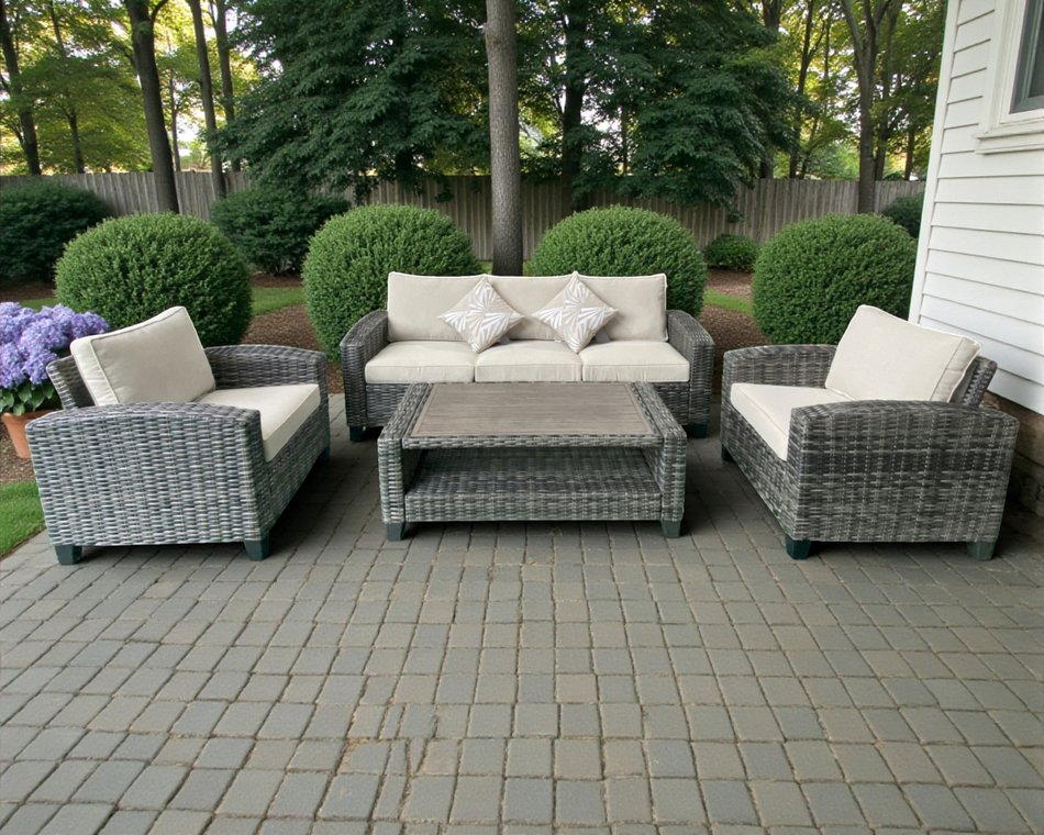4 Piece Outdoor Set