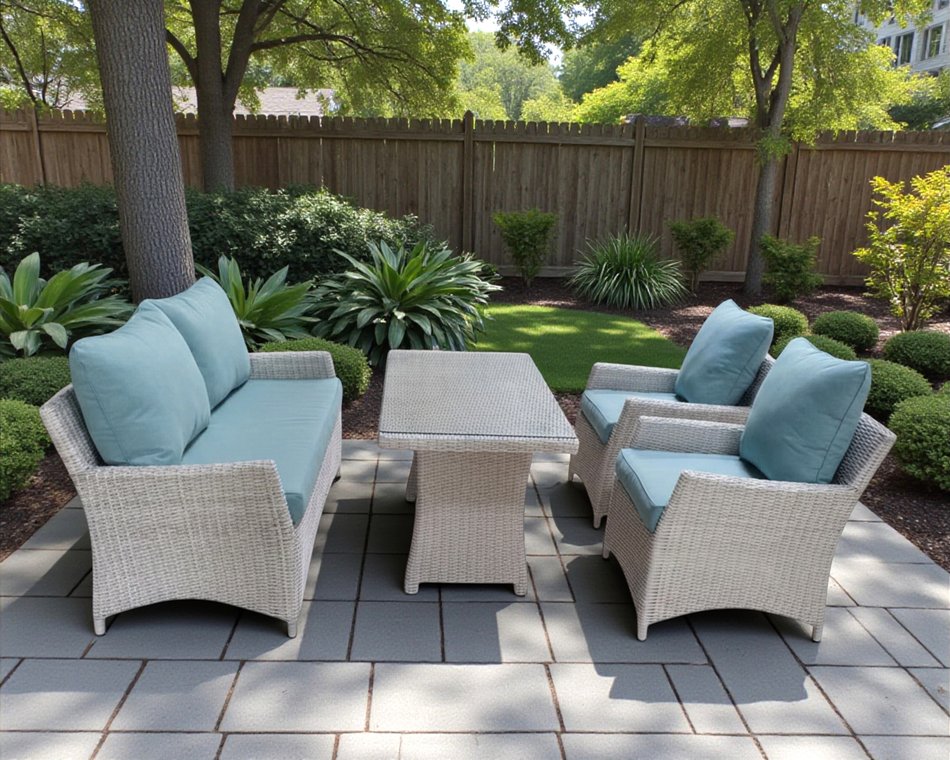 4 Piece Outdoor Set