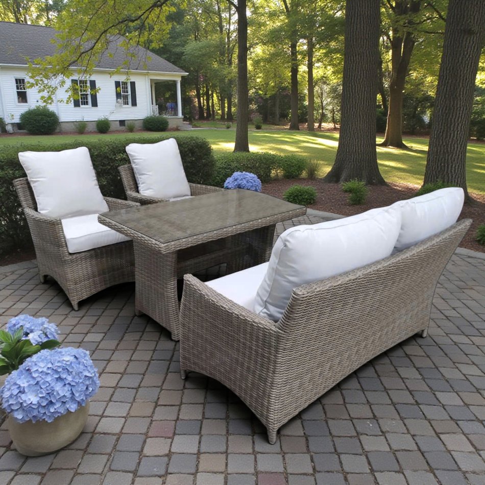 4 Piece Outdoor Set