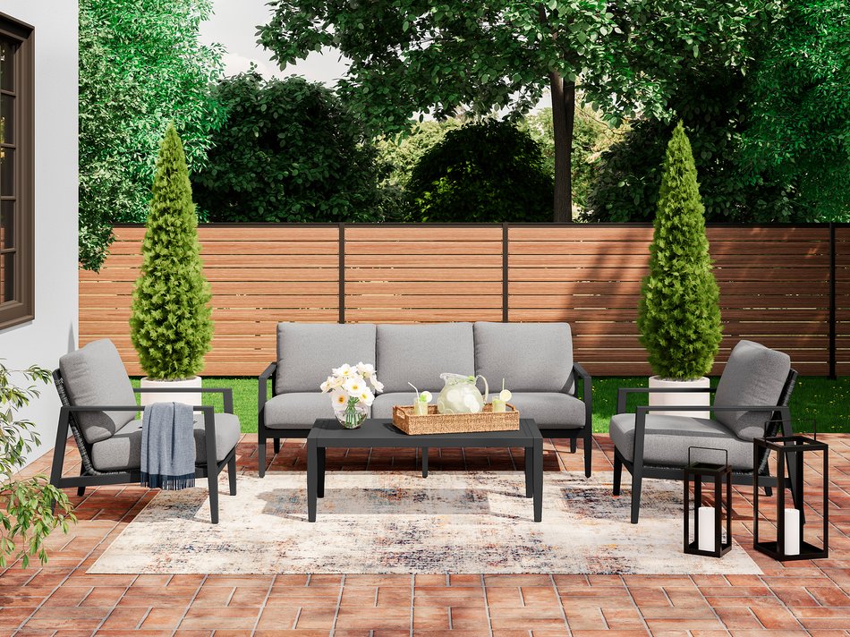 4 Piece Outdoor Set