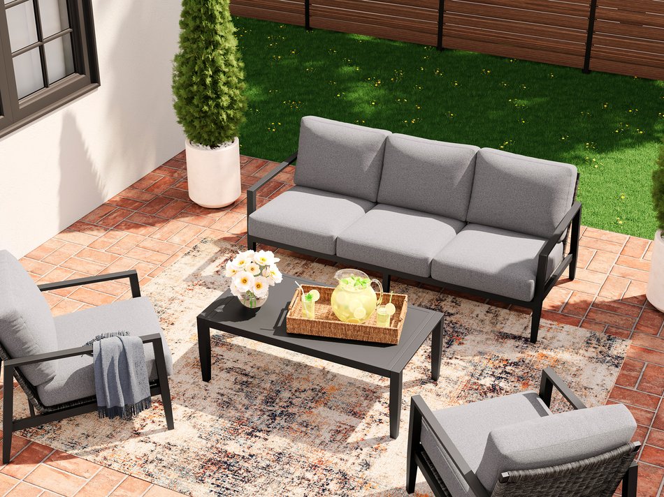 4 Piece Outdoor Set