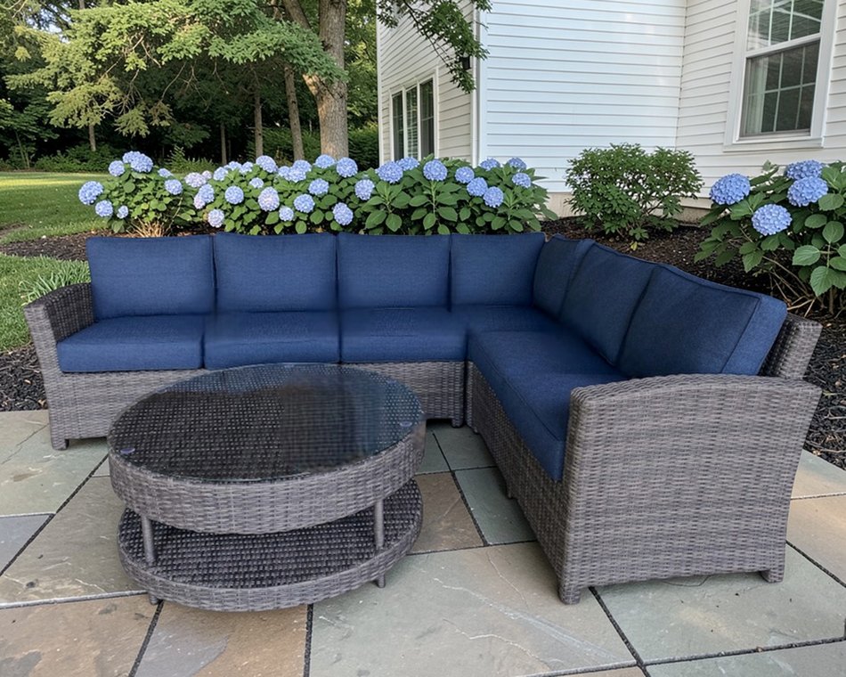 5 Piece Outdoor Sectional