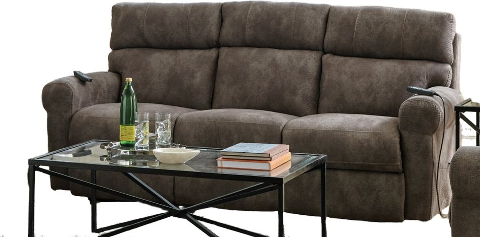 Power Reclining Massage Sofa