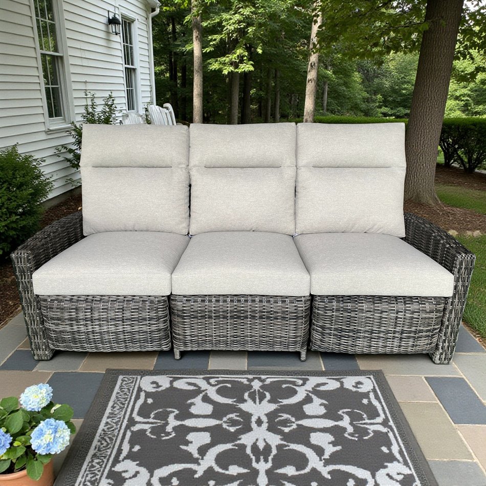 Outdoor Reclining Sofa