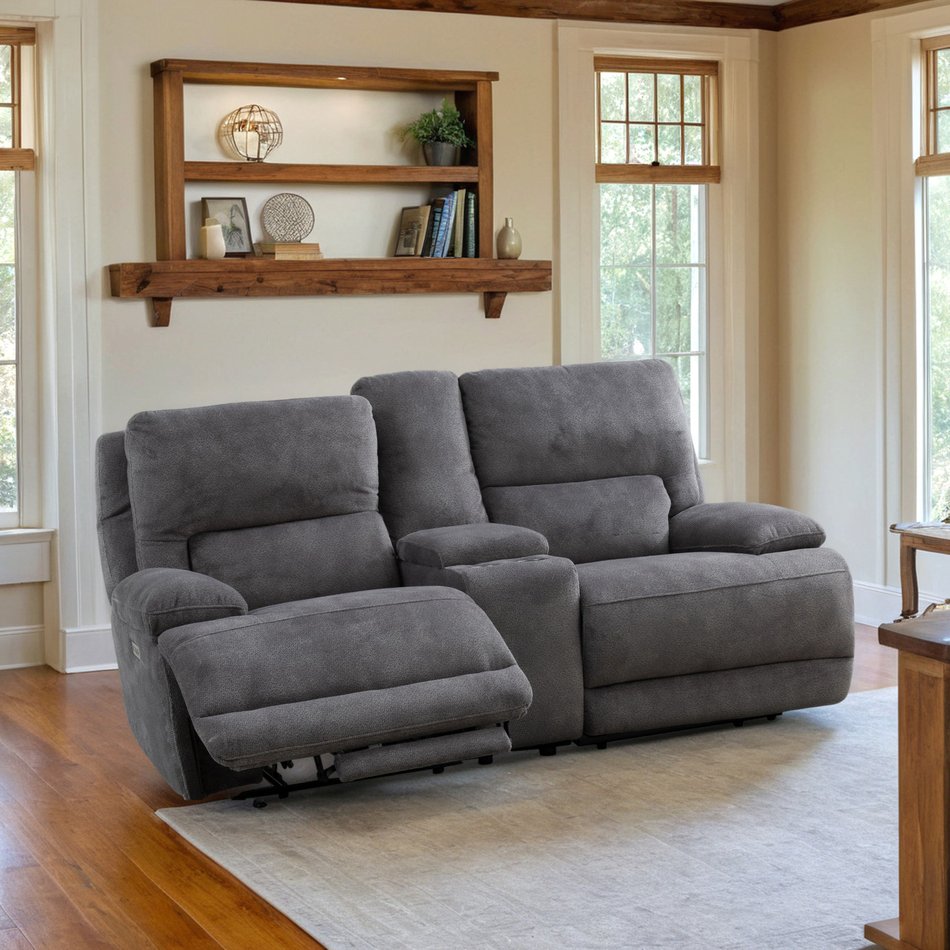 Reclining Loveseat with Consol