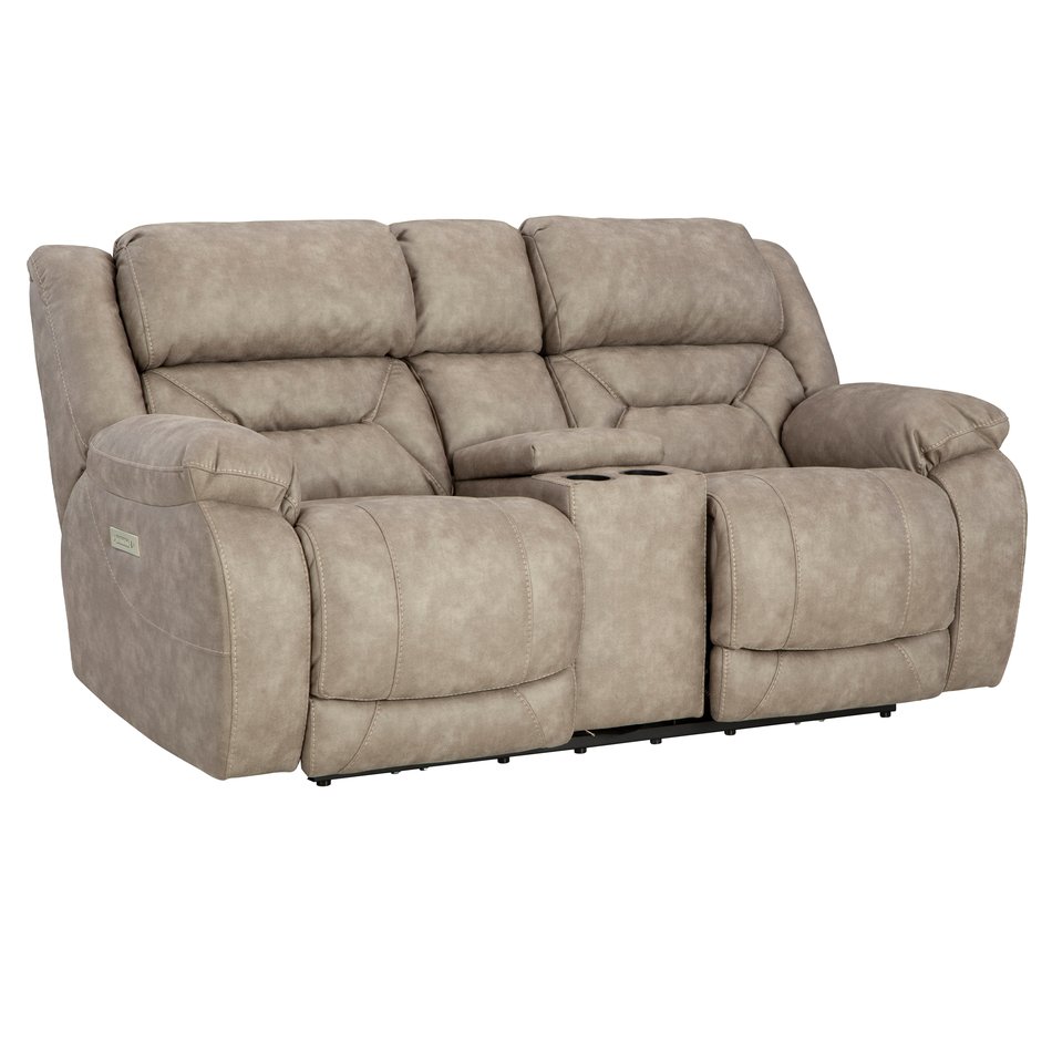Power Loveseat With Console