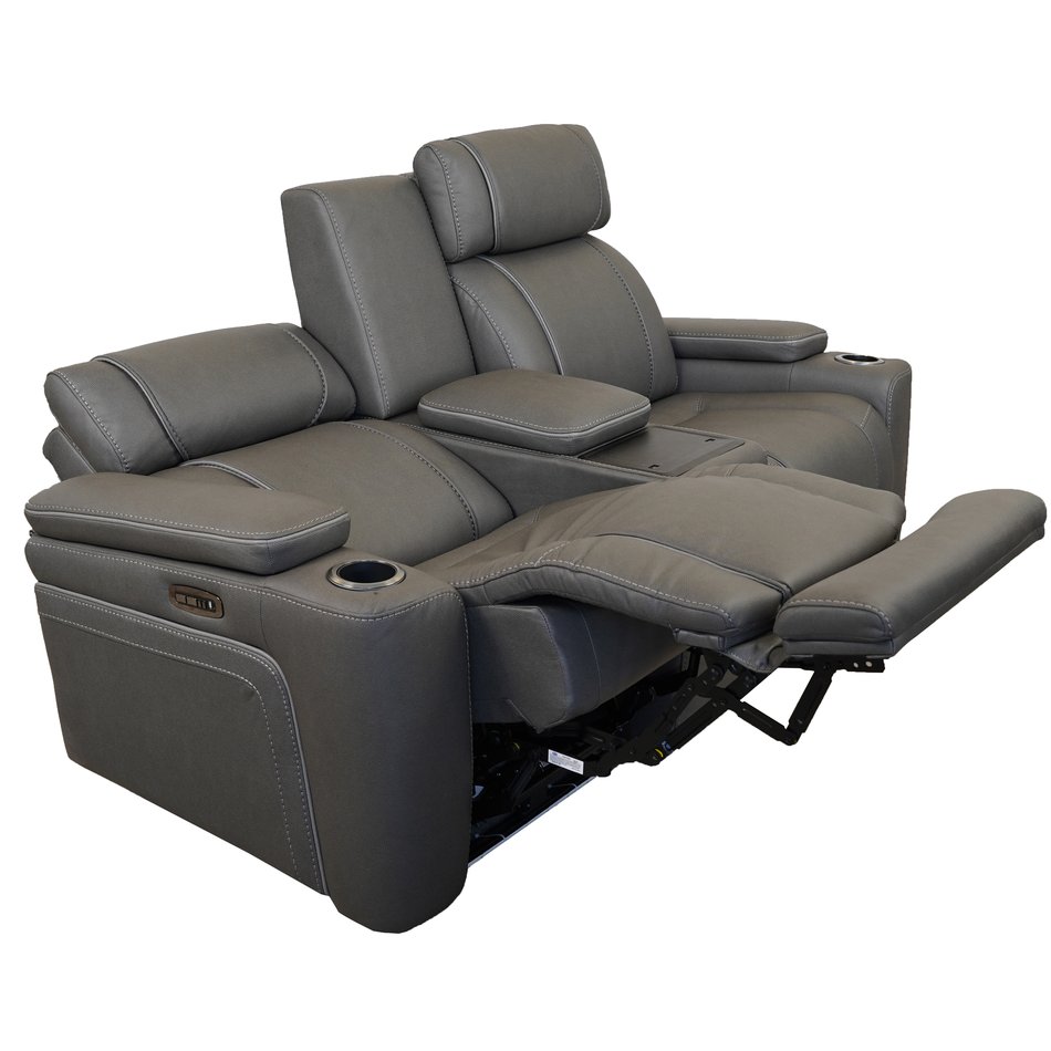 Power Loveseat With Console