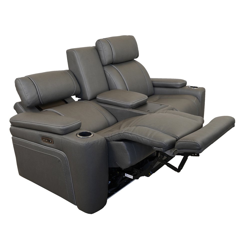Power Loveseat With Console
