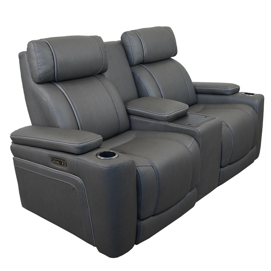 Power Loveseat With Console