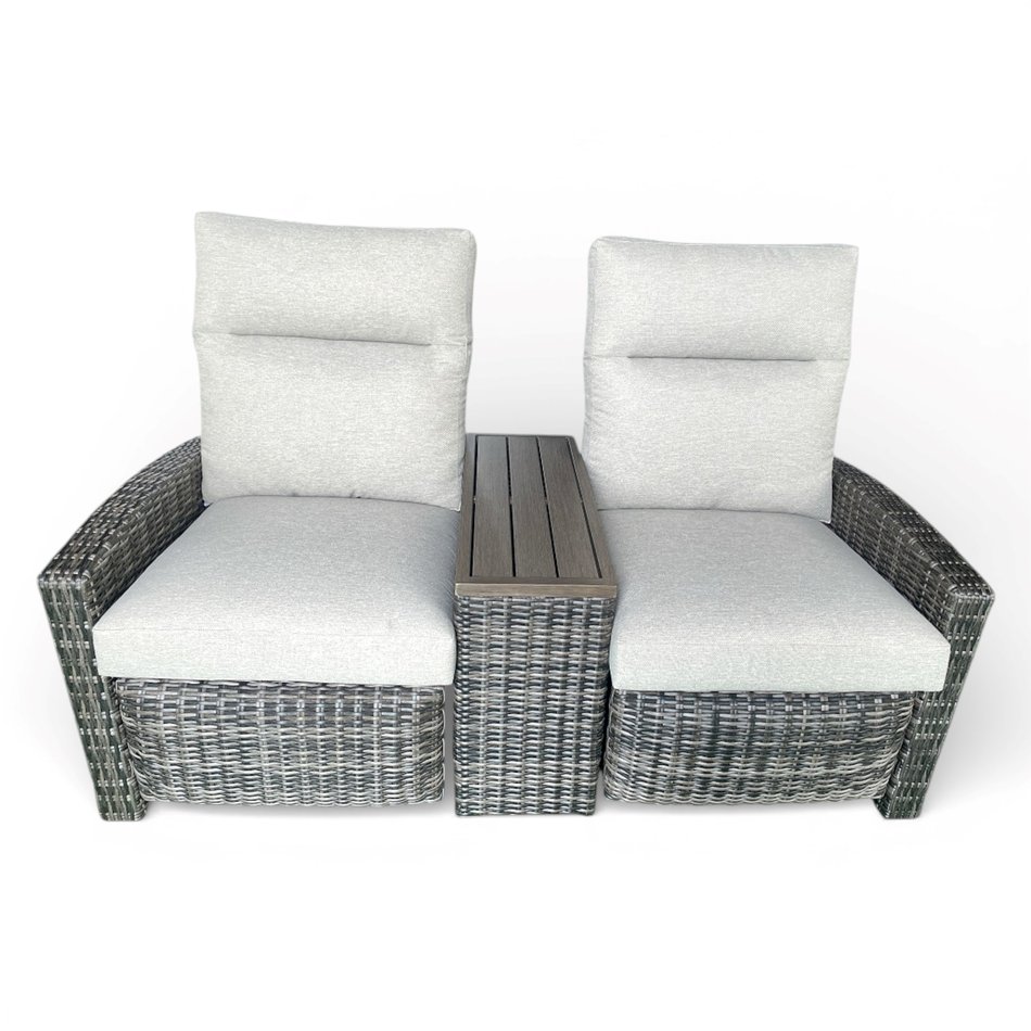 Outdoor Reclining Loveseat