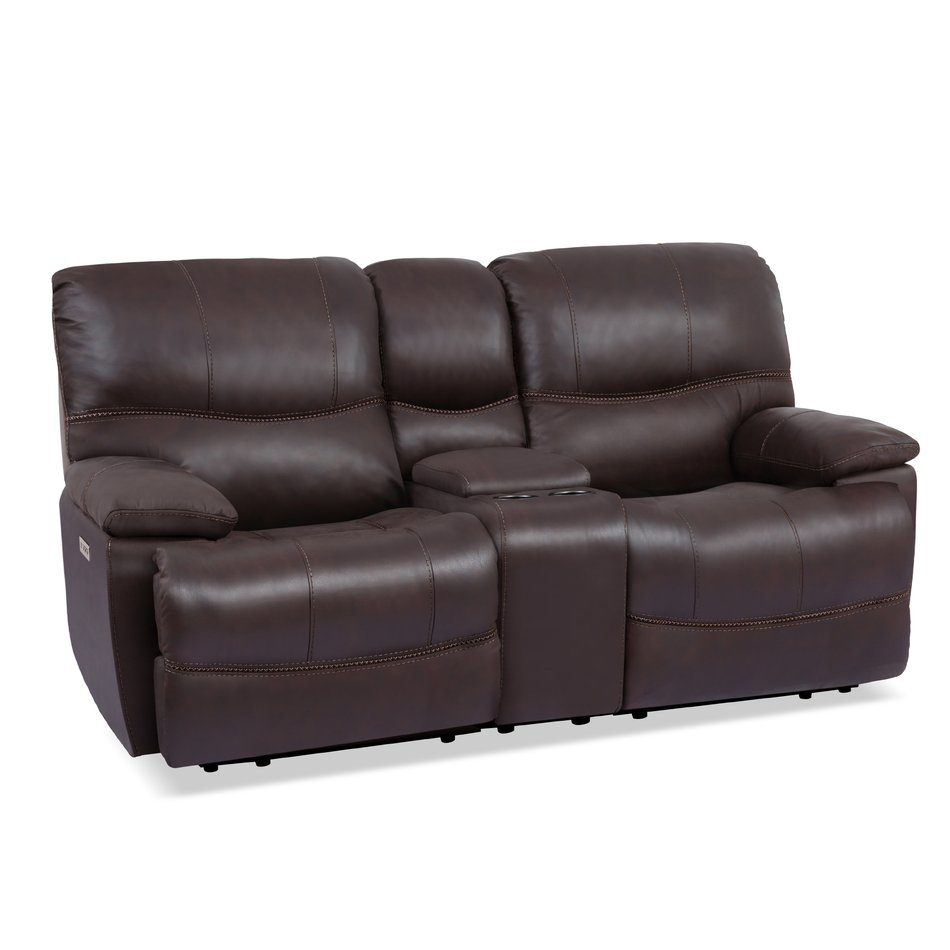 Power Loveseat With Console
