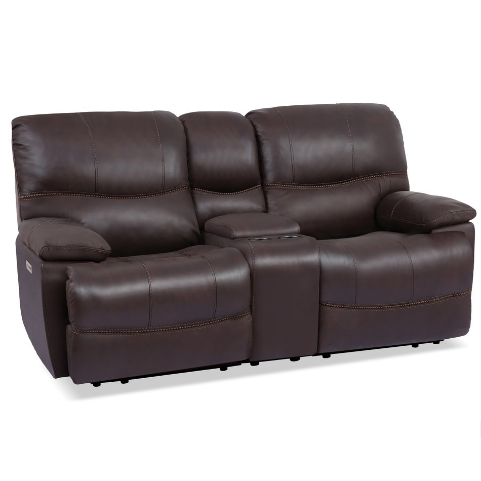 Power Loveseat With Console