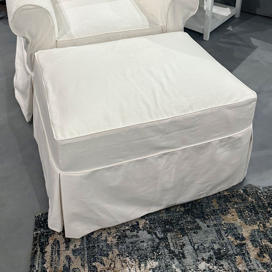 Slipcover Ottoman
