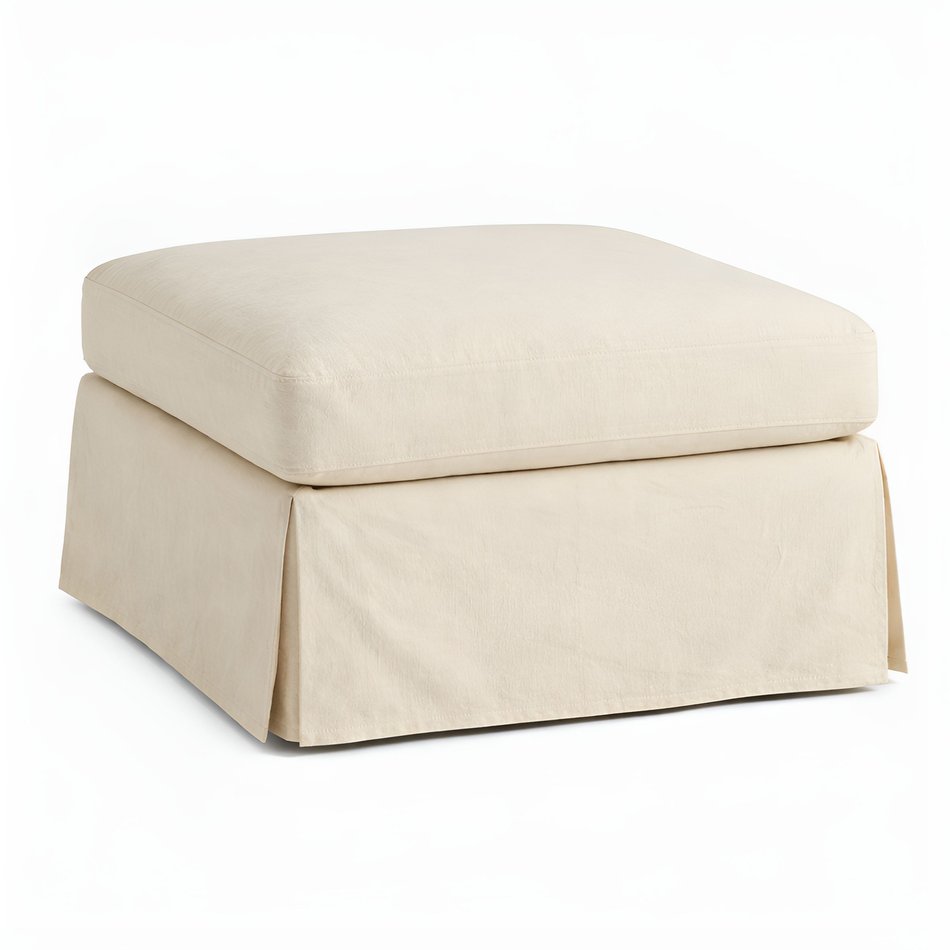Slipcover Ottoman