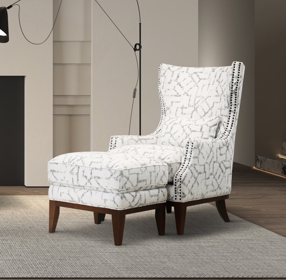 Chair & Ottoman