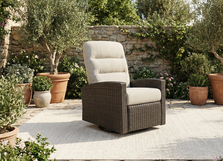 Outdoor Swivel Glider Recliner