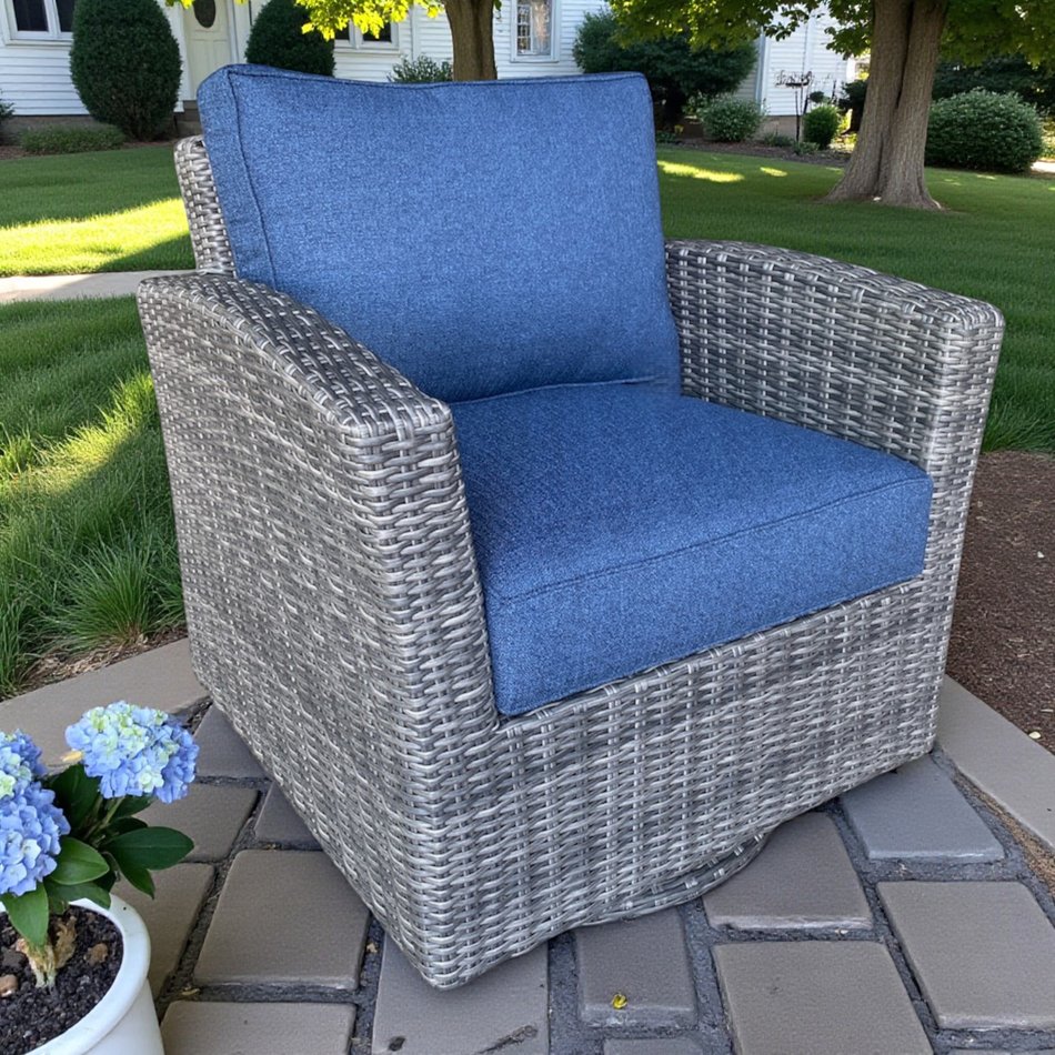 Outdoor Swivel Glider