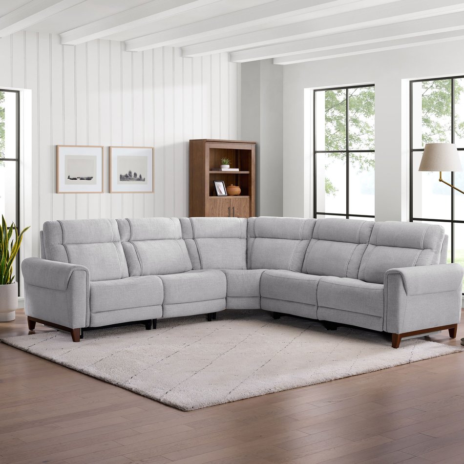 5 Piece Power Sectional