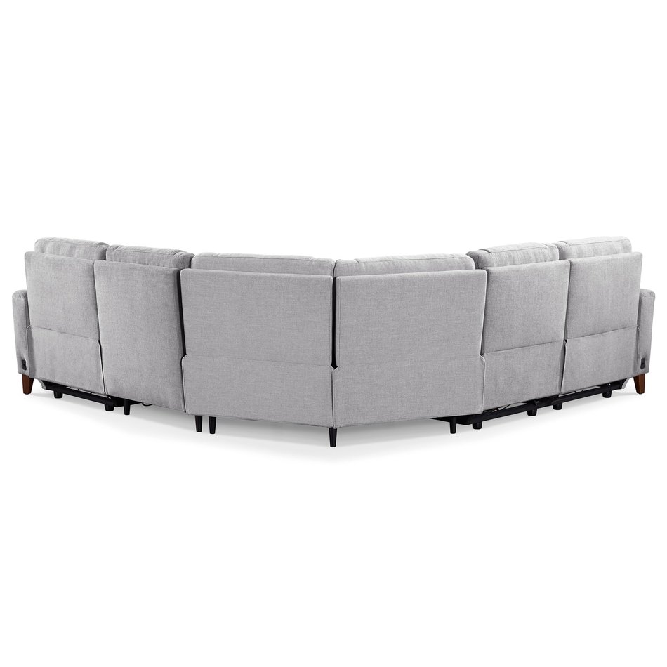 5 Piece Power Sectional