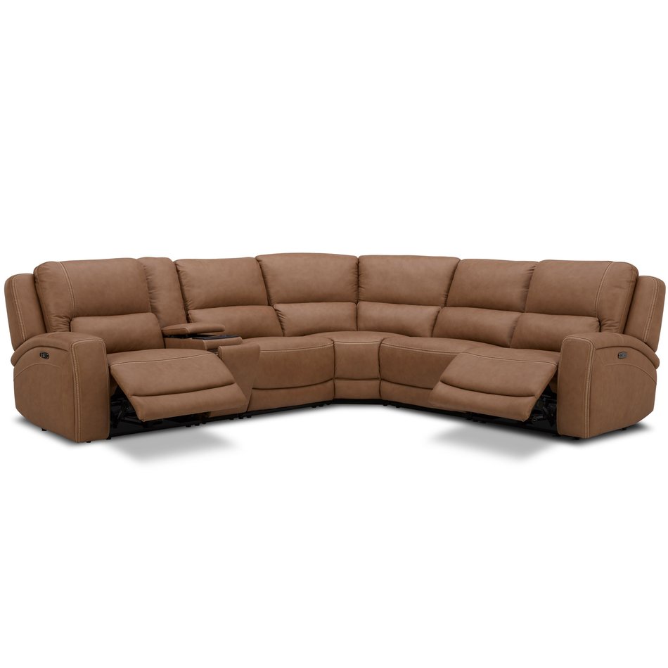 6 Piece Reclining Sectional