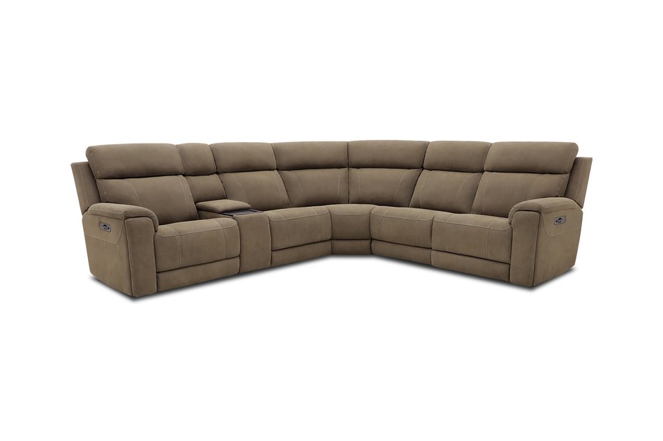 6 Piece Power Reclining Sectl
