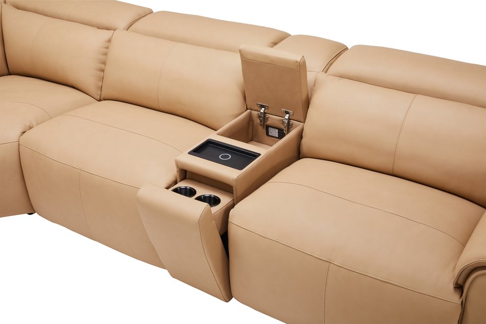 6 Piece Power Sectional