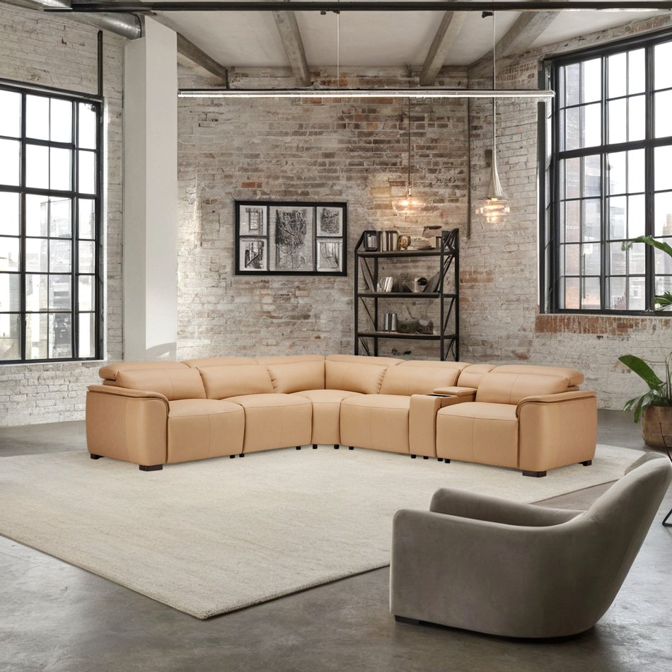 6 Piece Power Sectional