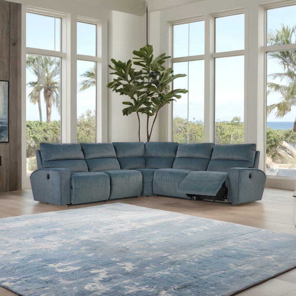 5 Piece Reclining Sectional