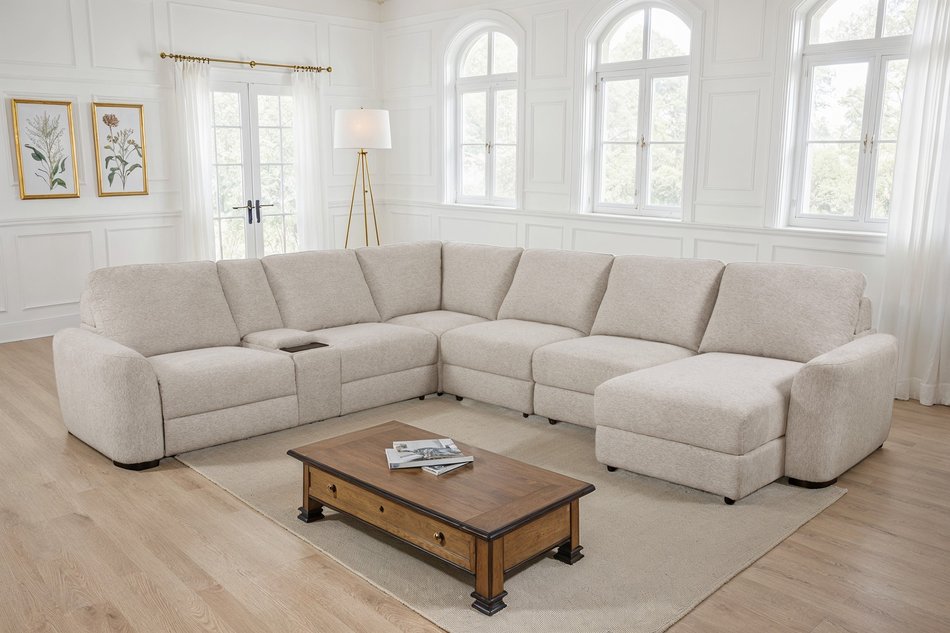 7 Piece Sliding Sectional