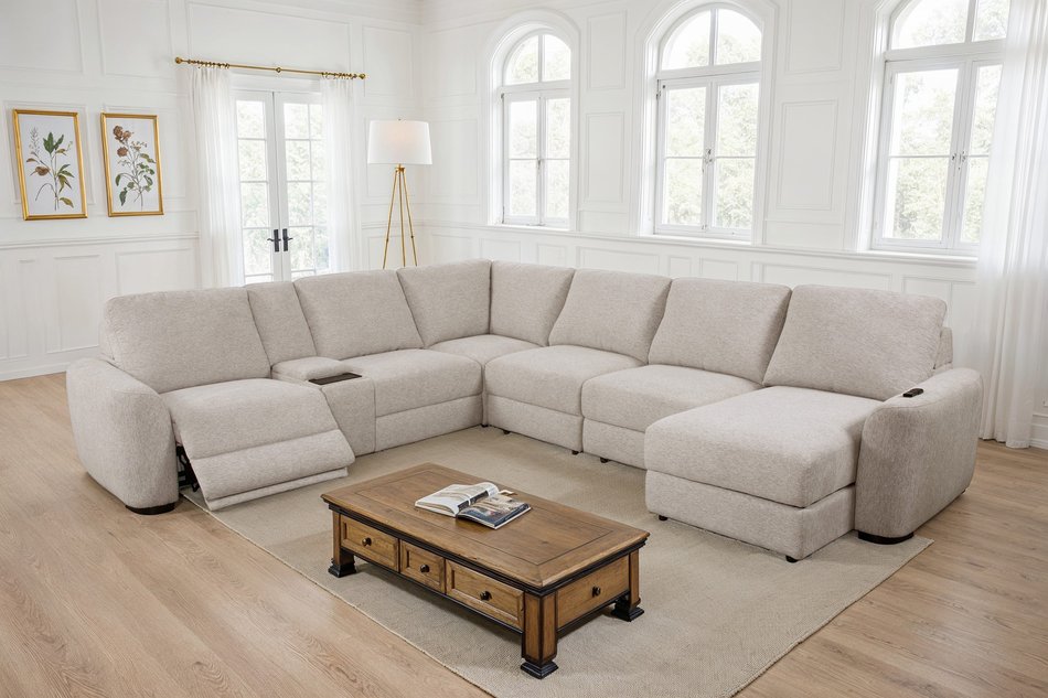7 Piece Sliding Sectional