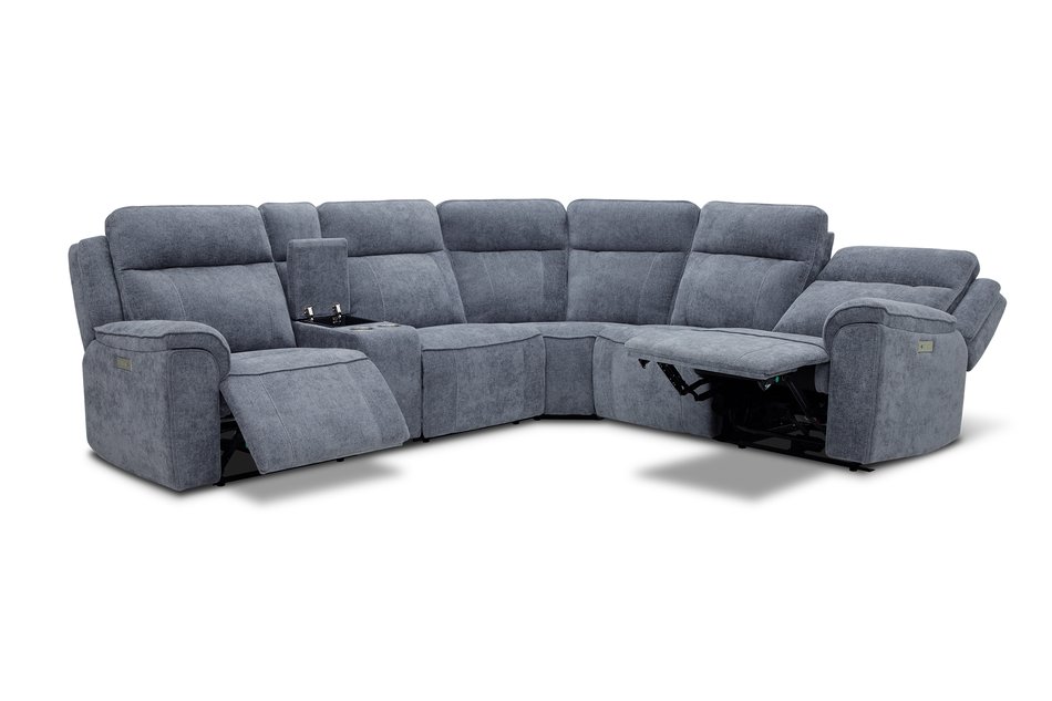 6 Piece Power Reclining Sect