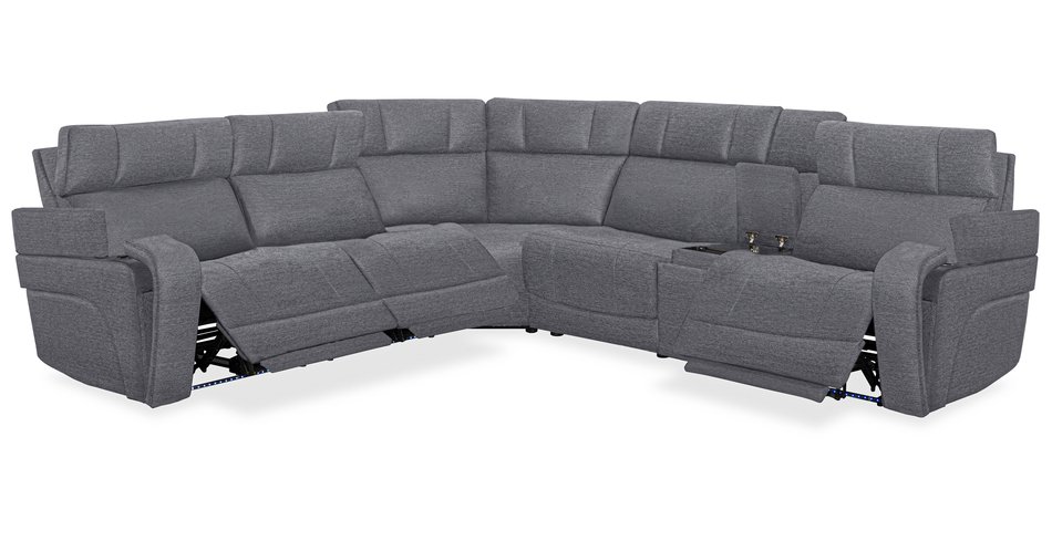 6 Piece Power Sectional