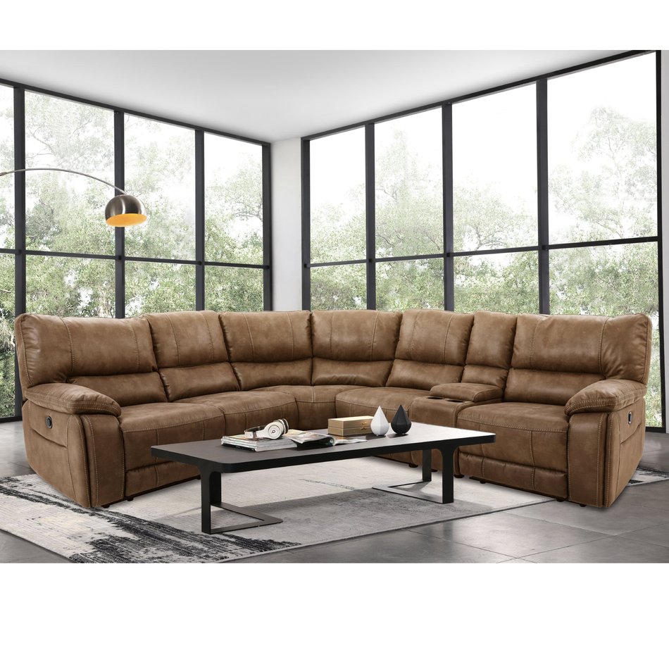 6 Piece Power Sectional