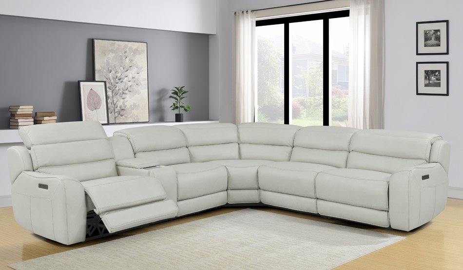 6 Piece Power Sectional