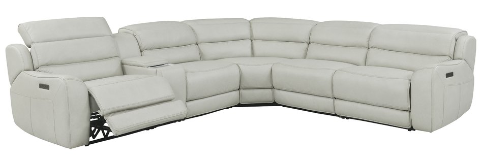 6 Piece Power Sectional