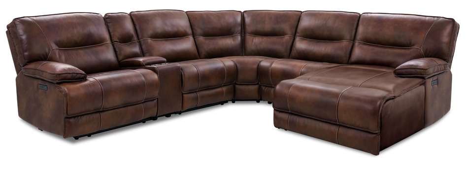 6 Piece Power Sectional