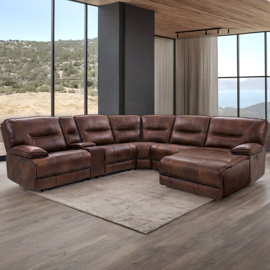 6 Piece Power Sectional