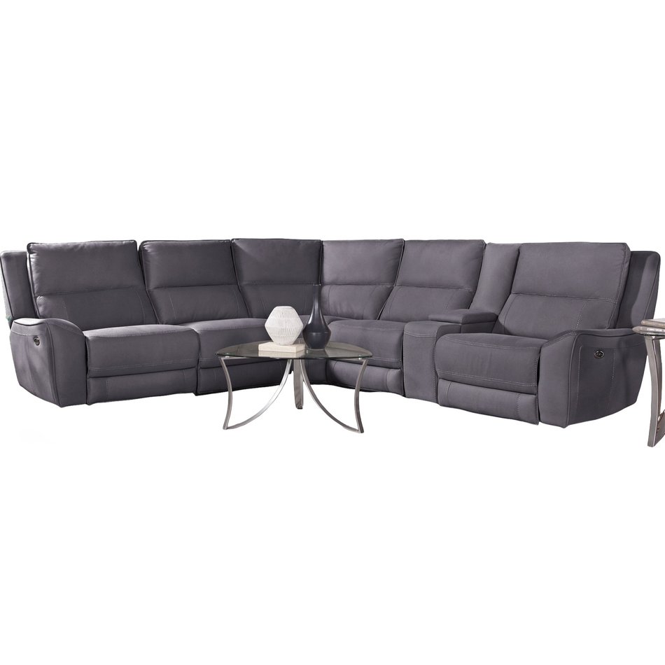 6 Piece Reclining Sectional