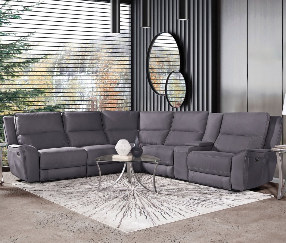 6 Piece Reclining Sectional