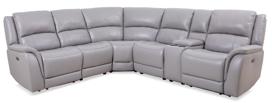 6 Piece Power Sectional