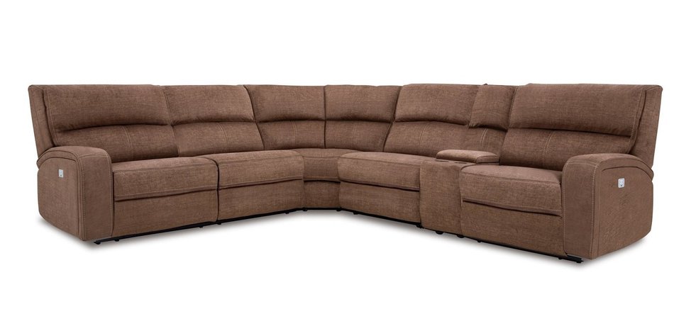 6 Piece Power Sectional
