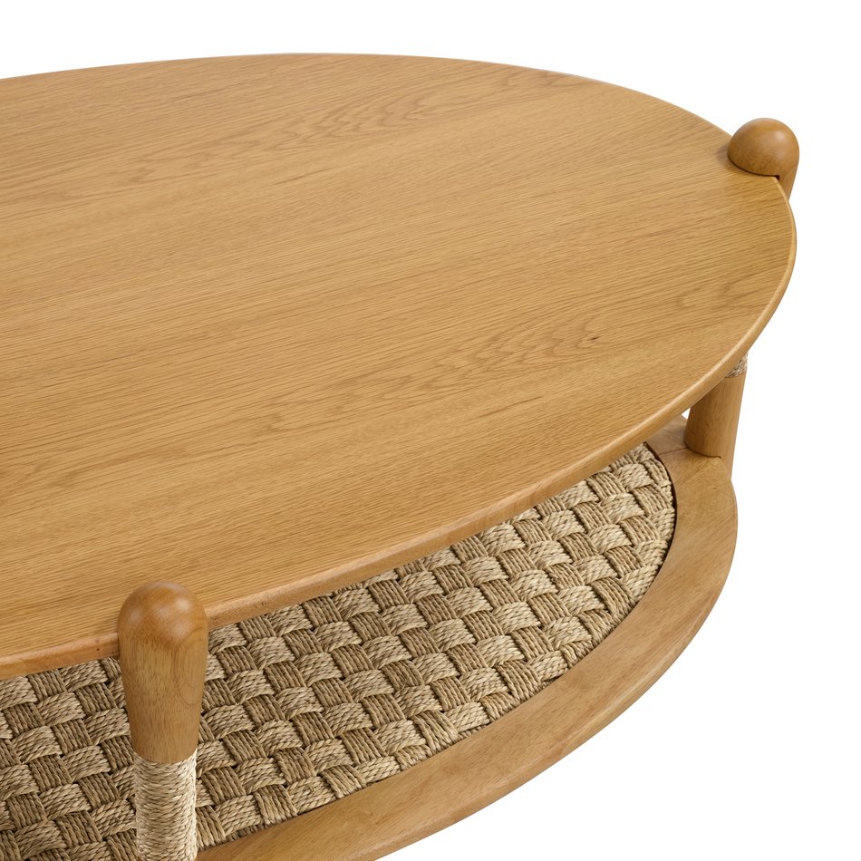 Oval Cocktail Table