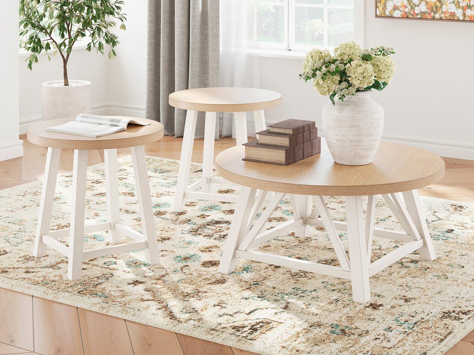 Set of Three Tables