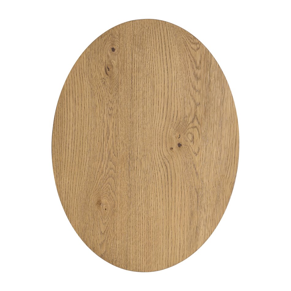 Oval End Table