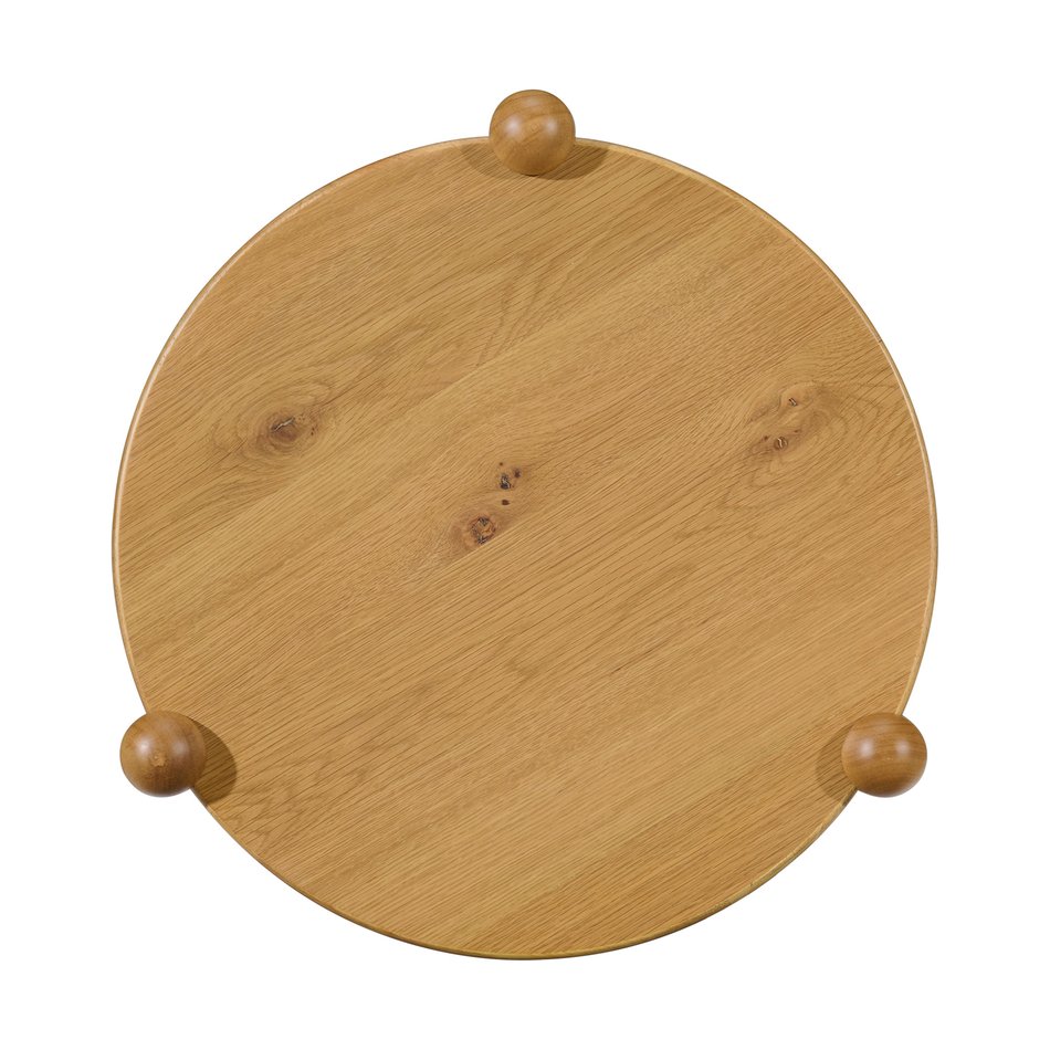Oval End Table