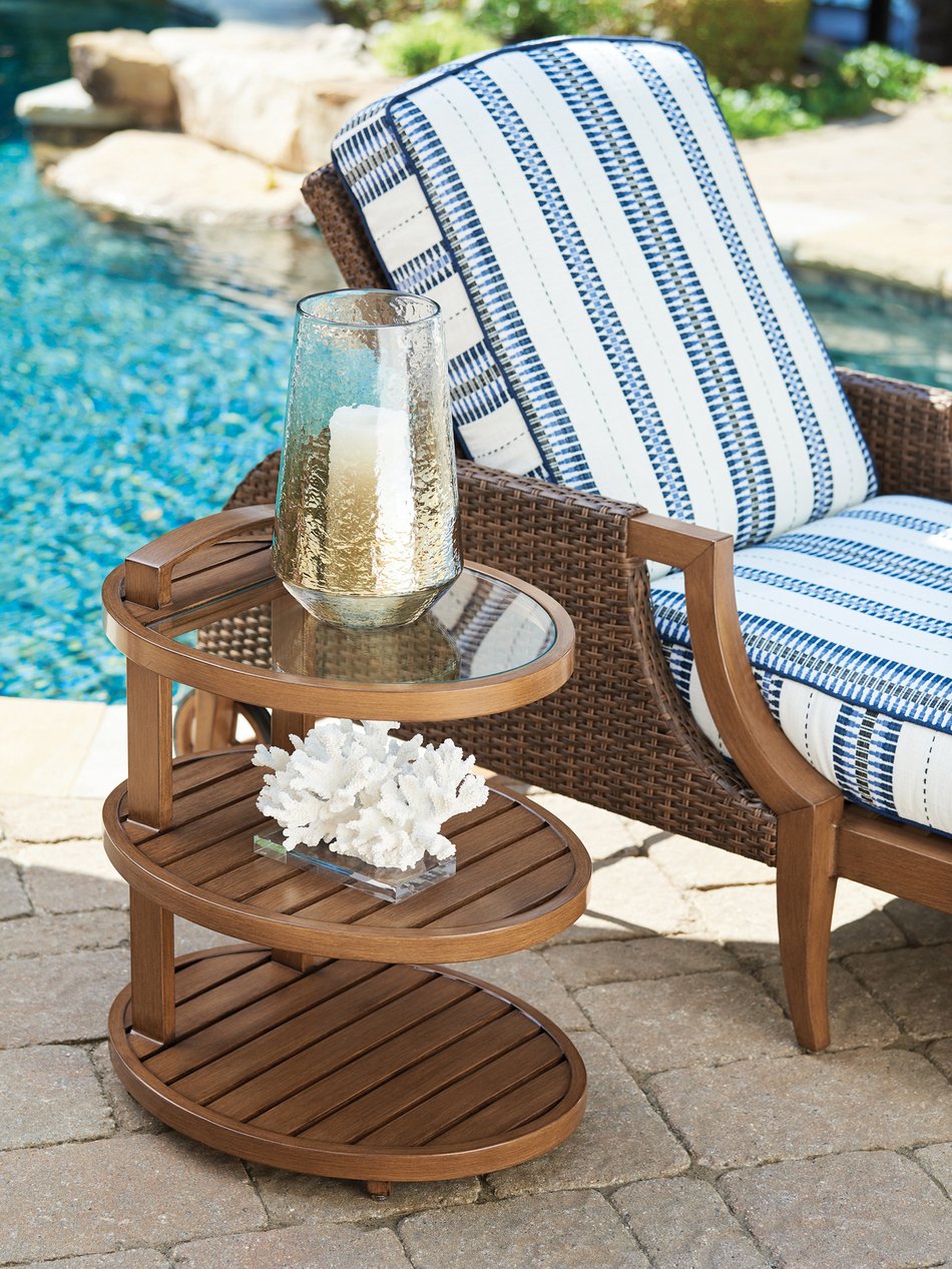 Outdoor Three Tier Table