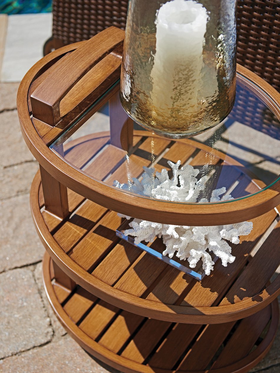 Outdoor Three Tier Table