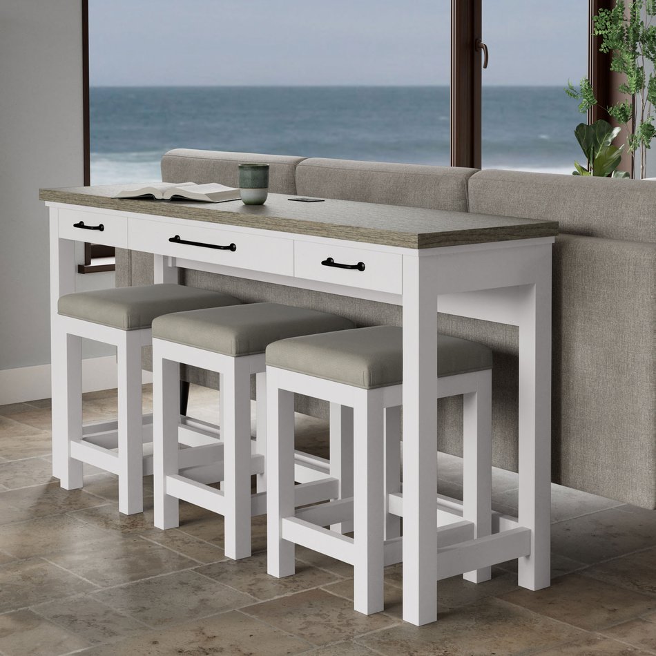 Console/3Stools